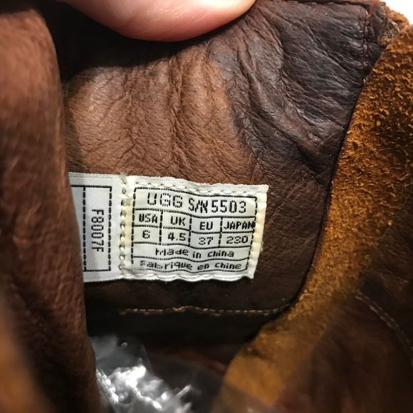 Ugg Camille Lace Up Heel Boot with Fur Detail - Picture 10 of 11